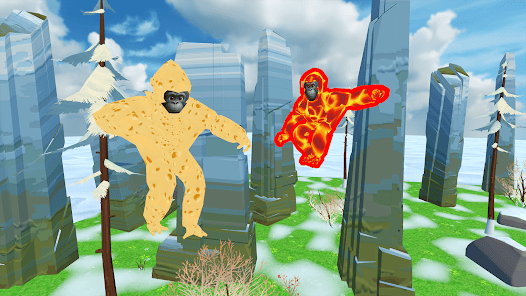 Monkey Tag IO gameplay